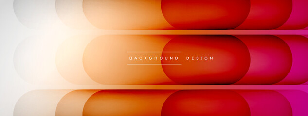 Abstract background - geometric composition created with lights and shadows. Technology or business digital template