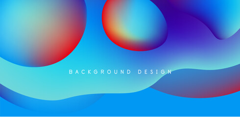 Fluid waves abstract background for covers, templates, flyers, placards, brochures, banners