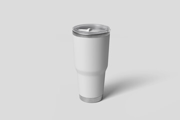 Blank tumbler mockup