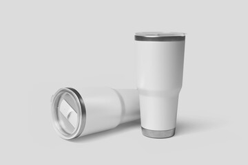 Blank tumbler mockup