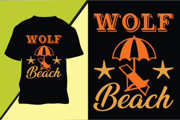 Beach T-shirt Design