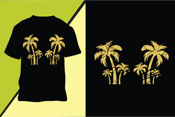 Beach T-shirt Design
