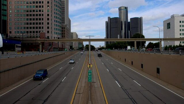 Downtown Detroit is the largest city in Michigan, population of 639,111 as per 2020 census.