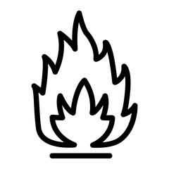 fire line icon