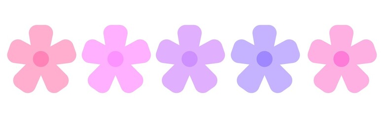 꽃일러스트도안