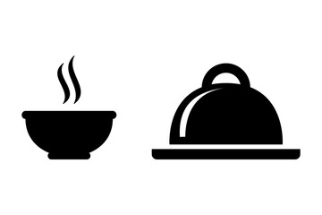 Kitchen Utensils Silhouette Vector	