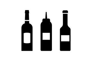 Kitchen Utensils Silhouette Vector	