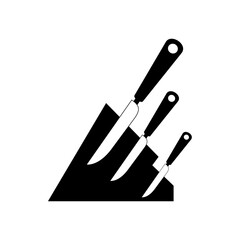 Kitchen Utensils Silhouette Vector	