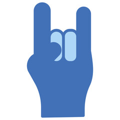 punk and rock hand gesture