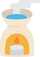 Aromatherapy spa illustration