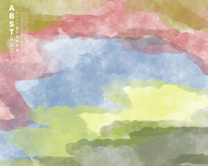 Abstract watercolor textured background. Design for your date, postcard, banner, logo.