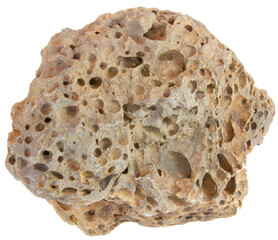 Closeup shot of old volcano stone.