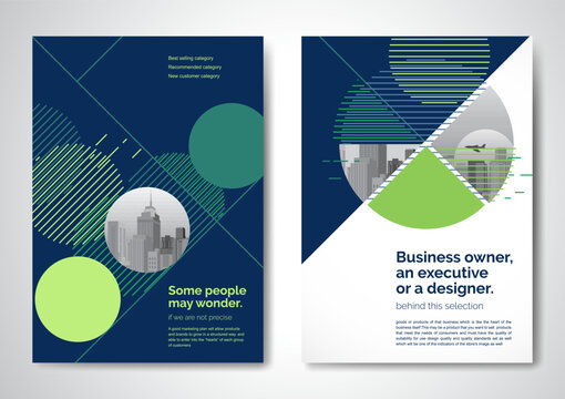 Template vector design for Brochure, AnnualReport, Magazine, Poster, Corporate Presentation, Portfolio, Flyer, infographic, layout modern with color size A4, Front and back, Easy to use.
