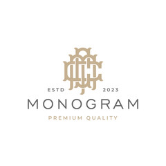 wsw initial letter monogram identity logo for your business or brand. Alphabet initial symbol vector
