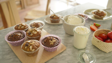 banana oatmeal muffins