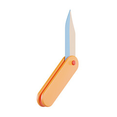 Pocket Knife 3D Icon
