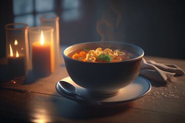 soup created using Generative AI Technology