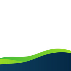Green Gradient Wave-08