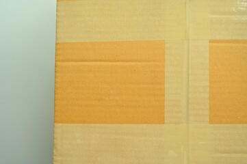 brown cardboard box, paper texture background