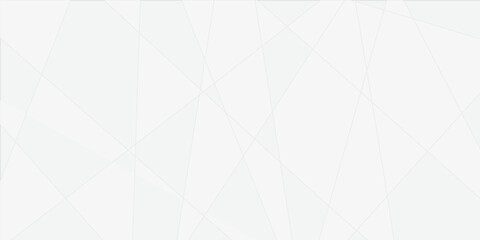 Abstract modern white and grey geometric triangle lines vector backgrounds. Design use for poster, template, wallpaper background.