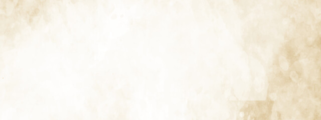 Abstract brown watercolor white paper texture background.