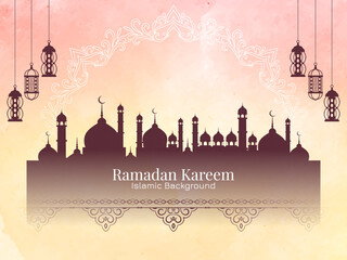 Ramadan Kareem Islamic festival atistic stylish background