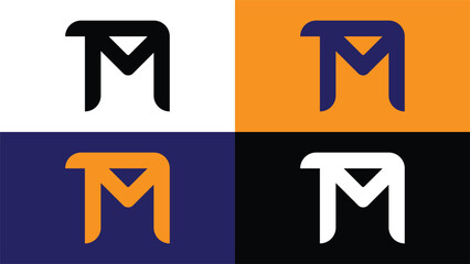 TM Letter Logo Design