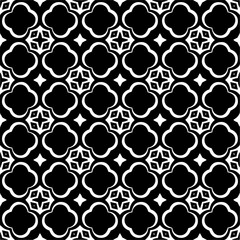 Vector monochrome pattern, Abstract texture for fabric print, card, table cloth, furniture, banner, cover, invitation, decoration, wrapping.seamless repeating pattern.Black and 
white color.