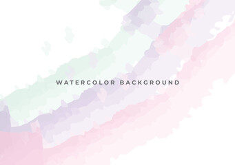 abstract pastel watercolor background vector