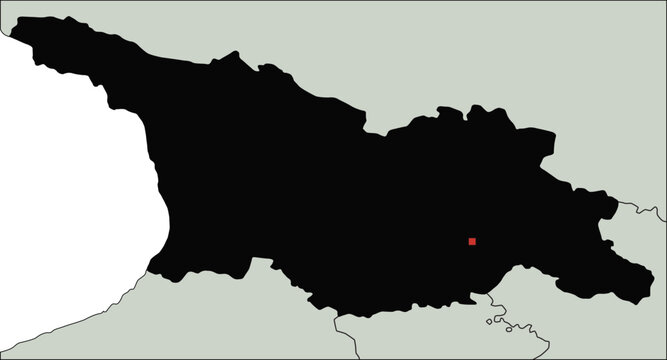 recommend clip art: Highly Detailed Georgia Silhouette map.