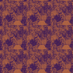 Abstract Boho Seamless Pattern Background