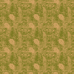 Abstract Boho Seamless Pattern Background