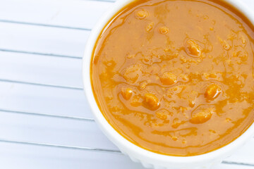 Salted soy beans paste for cooking