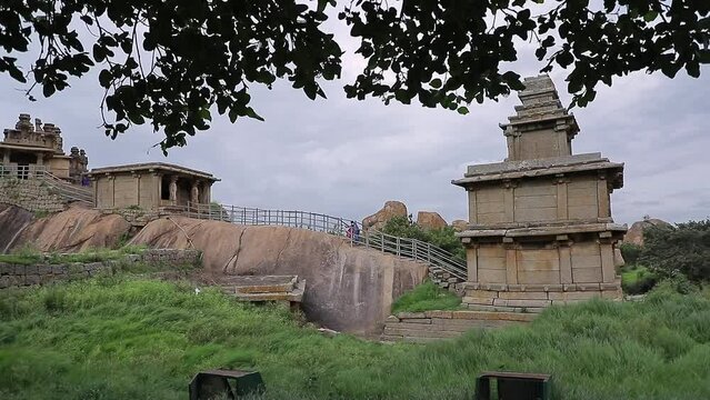 A Hidembeswara renowned temple located on top of a hill inside the fort
