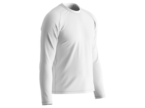 T-Shirt Raglan Long Sleeve Mockup Resource