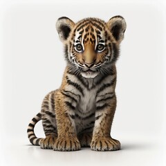 Obraz premium Baby tiger