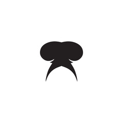 Jellyfish icon. Simple style poster background symbol. Jellyfish brand logo design element. Jellyfish t-shirt printing. vector for sticker.