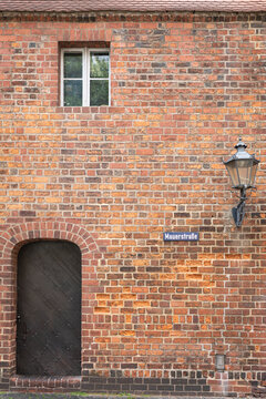 Germany, Brandenburg, Exterior of brick house