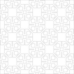 Simple curved line design.Abstract geometric black and white pattern for web page, textures, card, poster, fabric, textile.dot patterns.