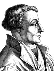 Martin Bucer, 1491-1551, Theologe und Reformator von Straßburg und dem Elsaß