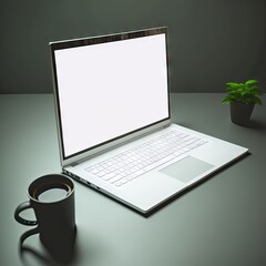 Laptop. Generative ai