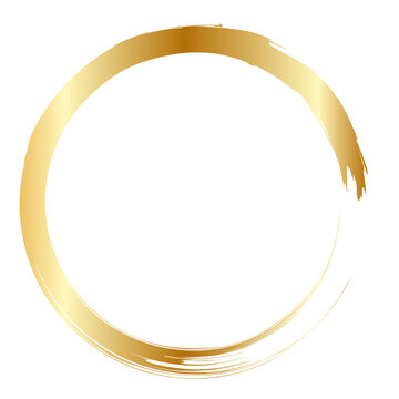 Golden Circle, golden border, golden , wedding ornament, luxurious gold circle