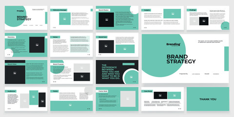 Brand Strategy Presentation Portfolio Layout Design