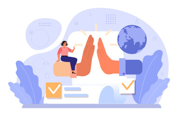 Corporate social responsibility. CSR, business take responsibility