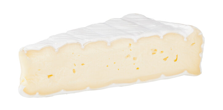 cheese brie on transparent background. png file