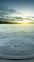 Fototapeta premium Water splash on the lake