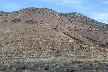 Old Chaoui villages from Theniet El Abed, Batna, Algeria