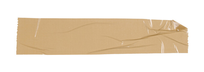 Adhesive tape set of different size and shape pieces, png isolated on transaprent background. Design elements for scrapbooking, collage etc