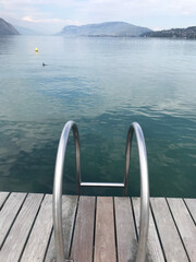 pier on the lake