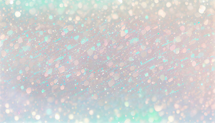 Glitter light pearl tint background. Brilliant dust abstract precious surface. Pastel crystal texture with Generative AI Technology